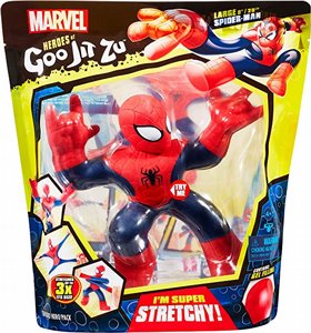בובת סטרץ' ספיידרמן ענקית 20.3 ס"מ! מארוול- MARVEL Heroes of Goo Jit Zu בובת סטרץ' ספיידרמן ענקית 20.3 ס"מ! מארוול- MARVEL Heroes of Goo Jit Zu