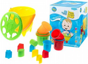 מגדל כוסות ענק + דלי השחלות מגדל כוסות ענק + דלי השחלות