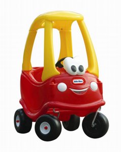 מכונית קוזי פרצוף אדומה ליטל טייקס מכונית קוזי פרצוף אדומה ליטל טייקס
