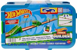 ��� ����� ���� ����� ����� - Hot Wheels Track Builder Playset Toxic Super Jump Pack