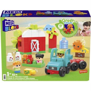סט אבני בנייה מגה בלוקס בניית וגידול חווה - MEGA BLOKS סט אבני בנייה מגה בלוקס בניית וגידול חווה - MEGA BLOKS