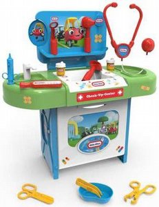 עמדת רופא - שולחן בדיקה 23 חלקים ליטל טייקס עמדת רופא - שולחן בדיקה 23 חלקים ליטל טייקס