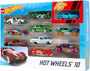מארז חסכון 10 מכוניות הוט ווילס Hot Wheels מארז חסכון 10 מכוניות הוט ווילס Hot Wheels