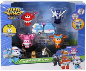מטוסי על - צוות שדה התעופה כולל 5 מטוסים משני צורה מטוסי על - צוות שדה התעופה כולל 5 מטוסים משני צורה