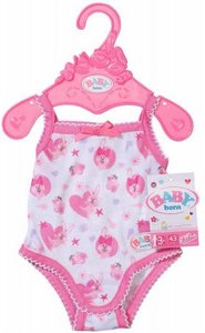 בגד גוף לבובת בייבי-בורן 43 ס"מ - Baby-Born בגד גוף לבובת בייבי-בורן 43 ס"מ - Baby-Born