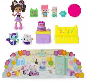��� ������ �� ��� �� ��� ����� �� ���� ���� ������ �������� - Gabby's Dollhouse Cakey's Birthday Figure Set