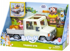 טנדר משחק עם אביזרים ודמויות בלואי - Bluey טנדר משחק עם אביזרים ודמויות בלואי - Bluey
