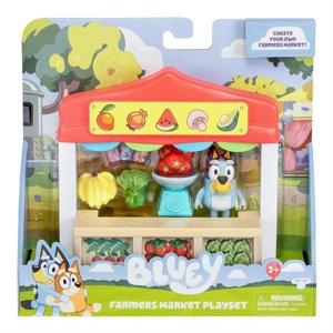 ערכת משחק שוק איכרים עם בלואי ואביזרים - Bluey ערכת משחק שוק איכרים עם בלואי ואביזרים - Bluey