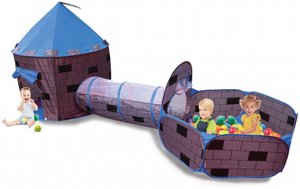 אוהל טירה קסומה 3 ב-1 עם 50 כדורים - IAM TOYS אוהל טירה קסומה 3 ב-1 עם 50 כדורים - IAM TOYS