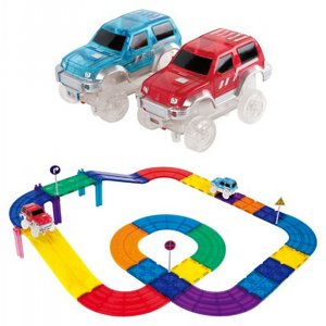ערכת מגנטים - מסלול מרוצים 30 חלקים - PicassoTiles ערכת מגנטים - מסלול מרוצים 30 חלקים - PicassoTiles