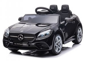 מכונית ממונעת 12V לילדים בדמות מרצדס Mercedes Benz SLC 300 עם שלט רחוק להורים, 2 מהירויות, אורות ומושב כפול - שחור I am Toys מכונית ממונעת 12V לילדים בדמות מרצדס Mercedes Benz SLC 300 עם שלט רחוק להורים, 2 מהירויות, אורות ומושב כפול - שחור I am Toys