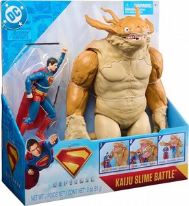 ���� ����� ����� ������ �� ���� ���� ������������ ���� DC Comics - Superman Vs. Kaiju Slime Battle