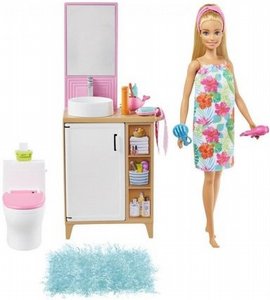 ברבי סט חדר האמבטיה – Barbie Bathroom Playset ברבי סט חדר האמבטיה – Barbie Bathroom Playset