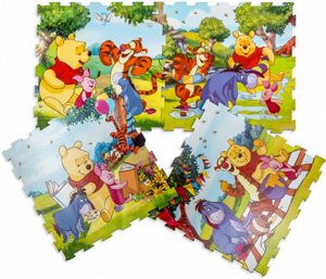 משטח פעילות פאזל דיסני פו הדב– 4 חלקים איכותיים מבית Bali Toys משטח פעילות פאזל דיסני פו הדב– 4 חלקים איכותיים מבית Bali Toys