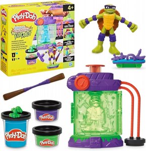 בצק פליידו – תחנת מוטציה צבי הנינג'ה מבית Play-Doh בצק פליידו – תחנת מוטציה צבי הנינג'ה מבית Play-Doh