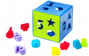 התאם צורה קובייה - SMART KIDS - מבית באלי טוי התאם צורה קובייה - SMART KIDS - מבית באלי טוי