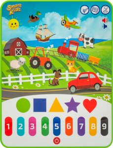 טאבלט-טף חיות חווה וכלי תחבורה – SMART KIDS – מבית באלי טוי טאבלט-טף חיות חווה וכלי תחבורה – SMART KIDS – מבית באלי טוי