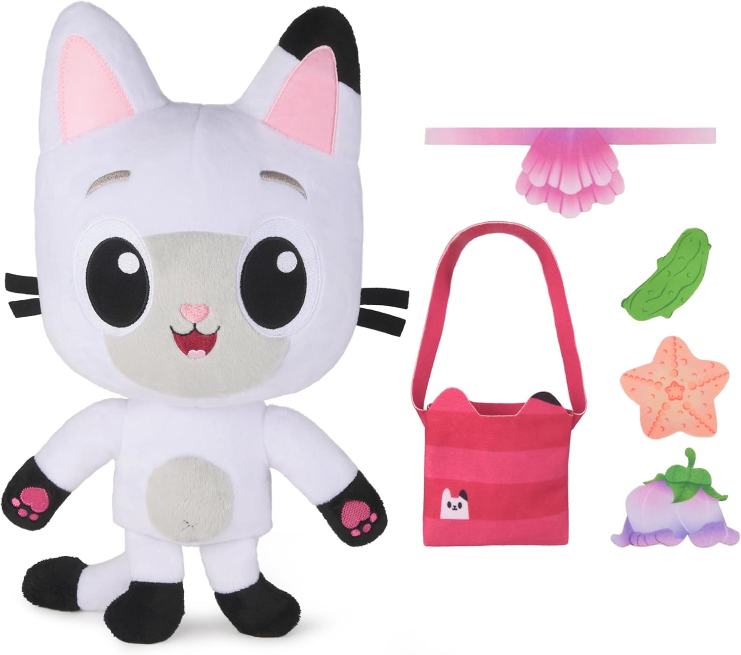 בית הבובות של גבי: הסרט – בובת פנדי אינטראקטיבית 30 ס"מ עם צלילים ואביזרים – מבית Spin Master  בית הבובות של גבי: הסרט – בובת פנדי אינטראקטיבית 30 ס"מ עם צלילים ואביזרים – מבית Spin Master