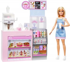 ערכת משחק בית קפה ברבי – Barbie You Can Be Barista – מבית Mattel ערכת משחק בית קפה ברבי – Barbie You Can Be Barista – מבית Mattel