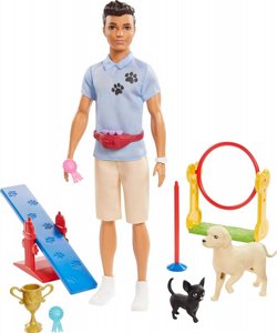 ברבי קן מאמן כלבים כולל 2 כלבים ואביזרים – Ken Dog Trainer Playset – מבית Mattel ברבי קן מאמן כלבים כולל 2 כלבים ואביזרים – Ken Dog Trainer Playset – מבית Mattel