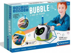 רובוט ציור חכם לילדים Bubble – ערכת תכנות וציור אינטראקטיבית עם כרטיסי קידוד, מקלדת פקודות ואפליקציה – לימוד ראשוני של תכנות דרך ציור – לגיל 6+ – מבית Clementoni רובוט ציור חכם לילדים Bubble – ערכת תכנות וציור אינטראקטיבית עם כרטיסי קידוד, מקלדת פקודות ואפליקציה – לימוד ראשוני של תכנות דרך ציור – לגיל 6+ – מבית Clementoni