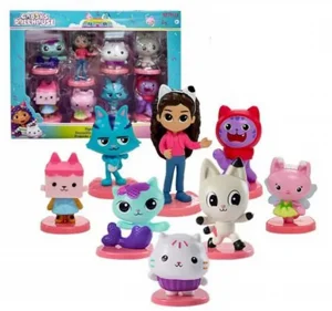 ��� ������ �� ��� � �� 8 ������ ����� �����, ����� ������ ���� ���� Spin Master | Gabby�s Dollhouse Figure Gift Set 8 pcs