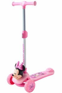  ������� ���� ���� ����� �� 3 ������ ������ � Disney Minnie Mouse 3D Foldable Twist Scooter ���� Disney