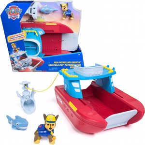סירת החילוץ של מפרץ ההרפתקאות עם צ'ייס – PAW Patrol Sea Patroller Vehicle with Chase סירת החילוץ של מפרץ ההרפתקאות עם צ'ייס – PAW Patrol Sea Patroller Vehicle with Chase