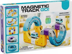 מסלול רכבת מגנטי Magnetic Track Go 39 חלקים – ערכת STEM להרכבה עצמית מבית Tuosiqi מסלול רכבת מגנטי Magnetic Track Go 39 חלקים – ערכת STEM להרכבה עצמית מבית Tuosiqi