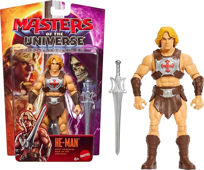 דמות הי־מן Masters of the Universe Movie – דמות פעולה 5.5 אינץ׳ עם 14 נקודות תנועה וחרב הכוח – He-Man Action Figure דמות הי־מן Masters of the Universe Movie – דמות פעולה 5.5 אינץ׳ עם 14 נקודות תנועה וחרב הכוח – He-Man Action Figure