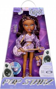 בובת אופנה סשה מסדרת Bratz Pop Starz עם אביזרים וצ׳ארם אספני – Bratz Pop Starz Sasha Fashion Doll בובת אופנה סשה מסדרת Bratz Pop Starz עם אביזרים וצ׳ארם אספני – Bratz Pop Starz Sasha Fashion Doll