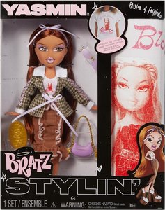 בובת אופנה יאסמין מסדרת Bratz Stylin' עם חולצה לעיצוב אישי ואביזרים – Bratz Stylin' Yasmin Fashion Doll בובת אופנה יאסמין מסדרת Bratz Stylin' עם חולצה לעיצוב אישי ואביזרים – Bratz Stylin' Yasmin Fashion Doll