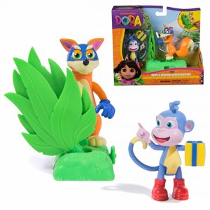 סט הרפתקאות דורה Swipe & Surprise לילדים – דמויות Boots ו-Swiper עם 2 אביזרים למשחקי דמיון Dora סט הרפתקאות דורה Swipe & Surprise לילדים – דמויות Boots ו-Swiper עם 2 אביזרים למשחקי דמיון Dora