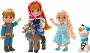 סט מתנה דמויות פרוזן קטנות מבית Disney – כולל אנה, אלזה, קריסטוף, סוון ואולף Disney Frozen Deluxe Petite Doll Gift Set סט מתנה דמויות פרוזן קטנות מבית Disney – כולל אנה, אלזה, קריסטוף, סוון ואולף Disney Frozen Deluxe Petite Doll Gift Set