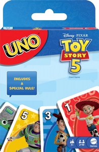 משחק קלפים UNO צעצוע של סיפור 5 מבית Mattel Games – אונו גרסת Disney Pixar עם חוק טעינת סוללה מיוחד Mattel UNO Disney Pixar Toy Story 5 Card Game משחק קלפים UNO צעצוע של סיפור 5 מבית Mattel Games – אונו גרסת Disney Pixar עם חוק טעינת סוללה מיוחד Mattel UNO Disney Pixar Toy Story 5 Card Game