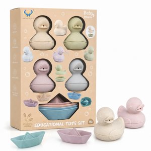 סט צעצועי אמבטיה 8 חלקים לתינוקות – ברווזים וסירות צבעוניות למשחק מים Baby Favorite Educational Toys Set סט צעצועי אמבטיה 8 חלקים לתינוקות – ברווזים וסירות צבעוניות למשחק מים Baby Favorite Educational Toys Set