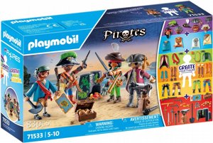 פליימוביל הדמויות שלי פיראטים 71533 מבית Playmobil – ערכת My Figures עם 83 חלקים להרכבת צוות פיראטים Playmobil My Figures Pirates פליימוביל הדמויות שלי פיראטים 71533 מבית Playmobil – ערכת My Figures עם 83 חלקים להרכבת צוות פיראטים Playmobil My Figures Pirates