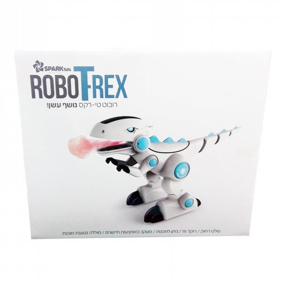 ROBO T-REX רובוט טי רקס נושף עשן המופעל על ידי שלט רחוק רובוטים