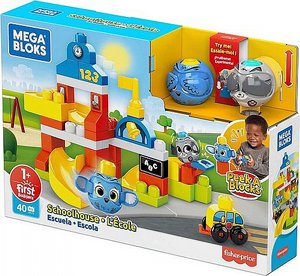 מגה בלוקס בית ספר 40 חלקים - Mega Bloks מגה בלוקס בית ספר 40 חלקים - Mega Bloks