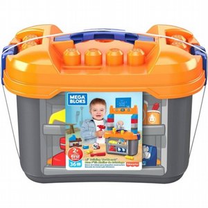 מגה בלוקס שולחן כלי עבודה 36 חלקים - Fisher-Price Mega Bloks מגה בלוקס שולחן כלי עבודה 36 חלקים - Fisher-Price Mega Bloks