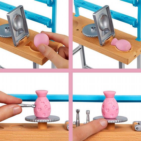 ���� ���� ����� - Barbie Relax And Create Art Studio
