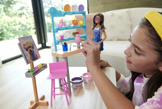  ���� ���� ����� ������ � Barbie Relax & Create Art Studio � ���� Mattel