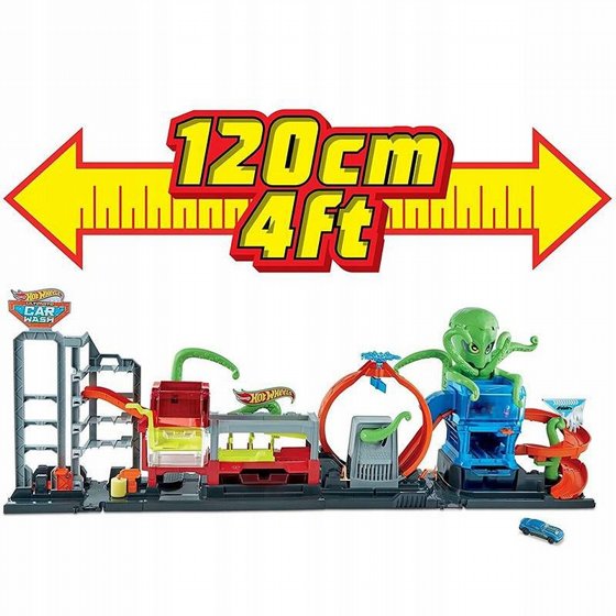 ��� ����� ���� ����� ������� ����� ��� Hot Wheels Ultimate Octo Car Wash Playset