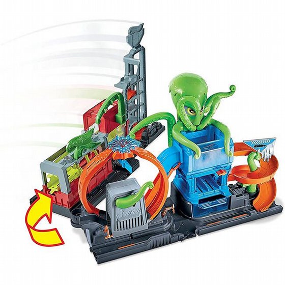 ��� ����� ���� ����� ������� ����� ��� Hot Wheels Ultimate Octo Car Wash Playset